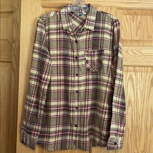 Roxy plaid flannel